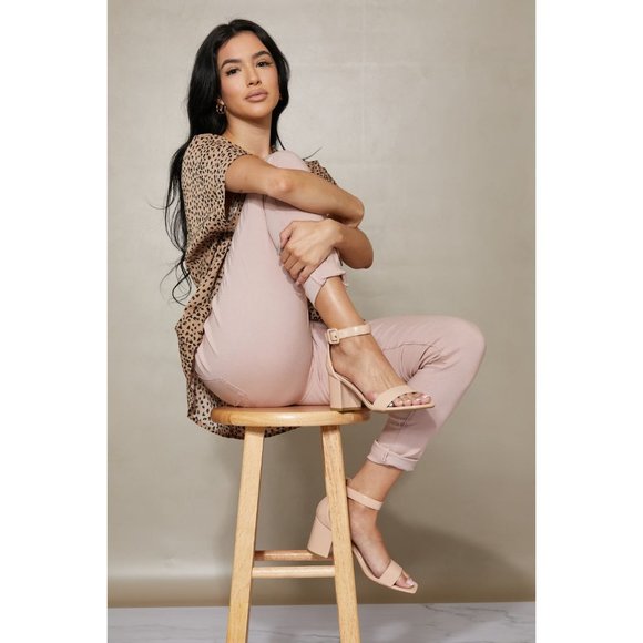 New Take Heeled Sandals in Nude - Picture 5 of 11